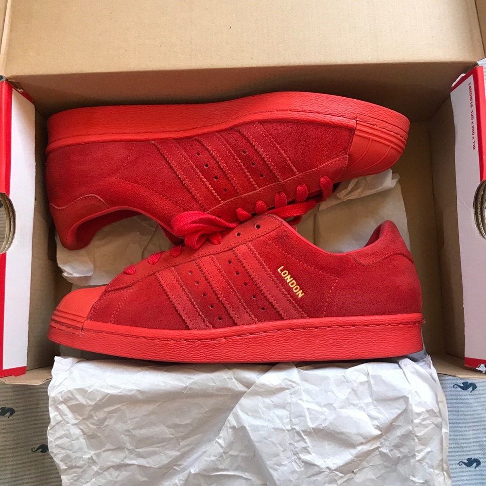 RARE Adidas Superstar80s City Series“London”Suede